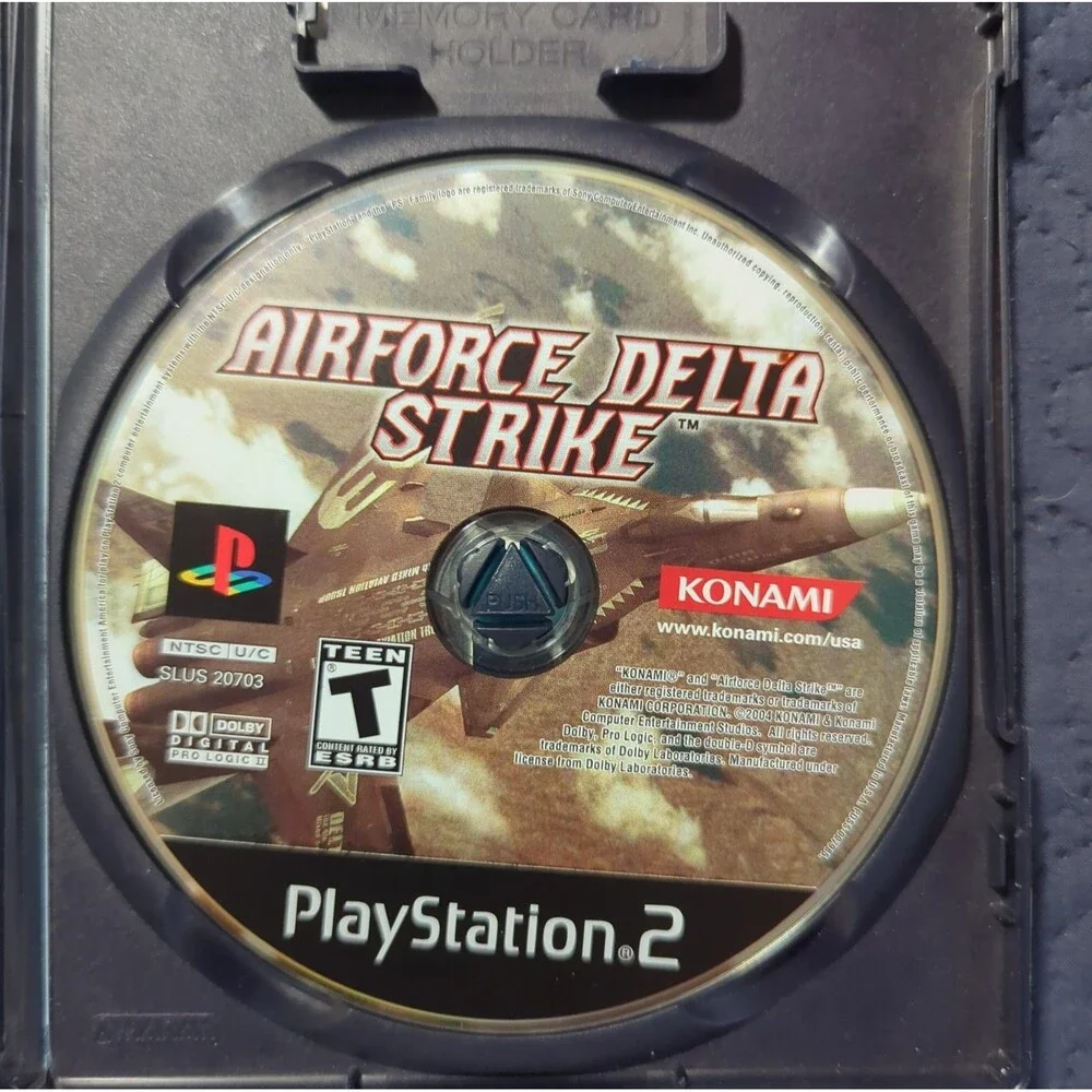 AirForce Delta Strike (Sony PlayStation 2, 2004) PS2 Complete